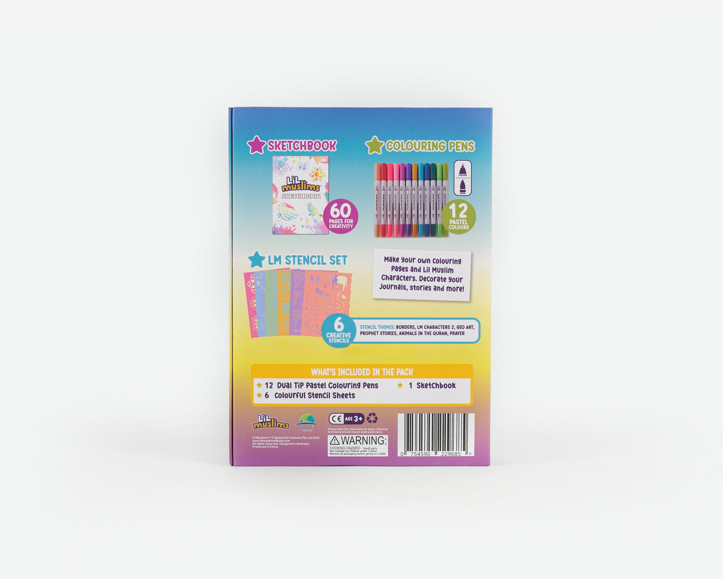Lil Muslims Ultimate Stencil Pack 2 - Quran Series