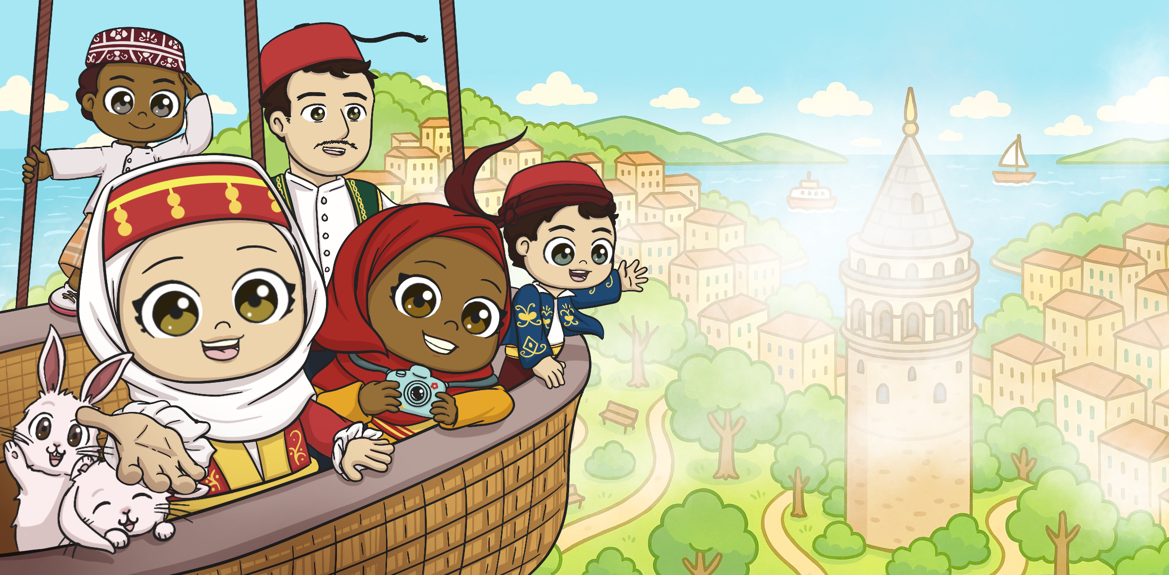 Let's Inspire Lil Muslims <br> Around the World!