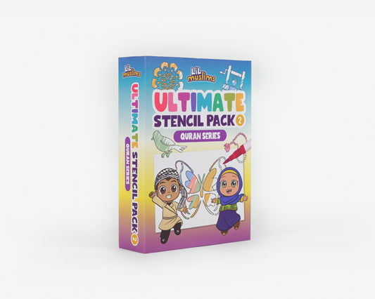 Lil Muslims Ultimate Stencil Pack 2 - Quran Series